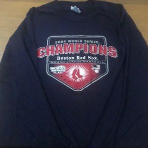 2004 Boston Red Sox championship shirt XL